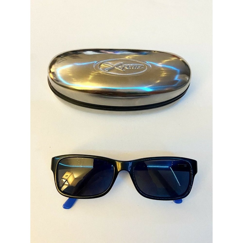 Ray Ban Rb5268 Black Blue Wayfarer Look Sunglasses